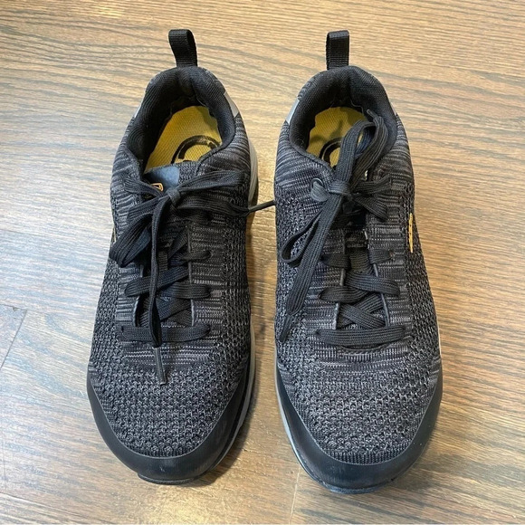 KEEN Utility Sparta Aluminum Toe Work Shoes BLACK/GREY FLANNEL Women size 7 - Picture 2 of 16